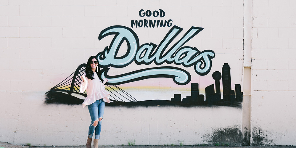 Good Morning Dallas Mural
