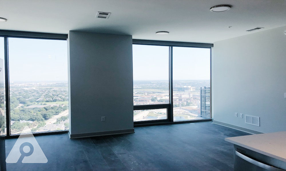 Frisco Dallas luxury apartment living room