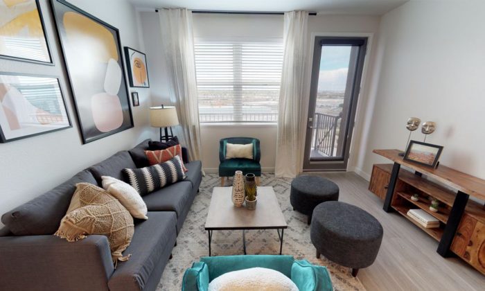 luxury apartment living room