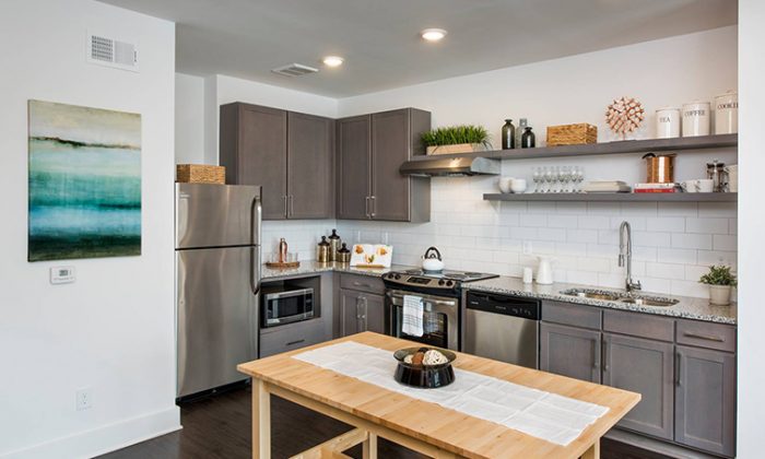 modern apartment kitchen