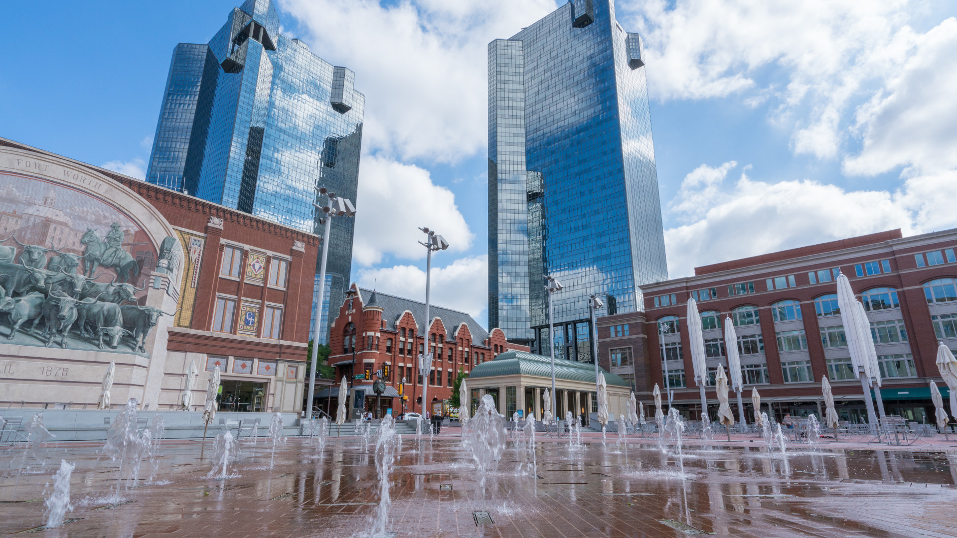 Sundance Square in Fort Worth Texas