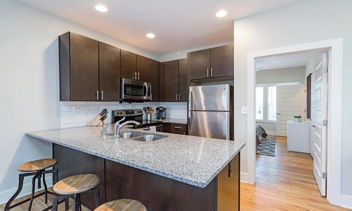 Apartment kitchen Nashville Tennessee