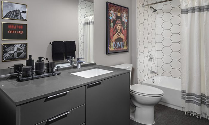 Apartment bathroom Nashville Tennessee