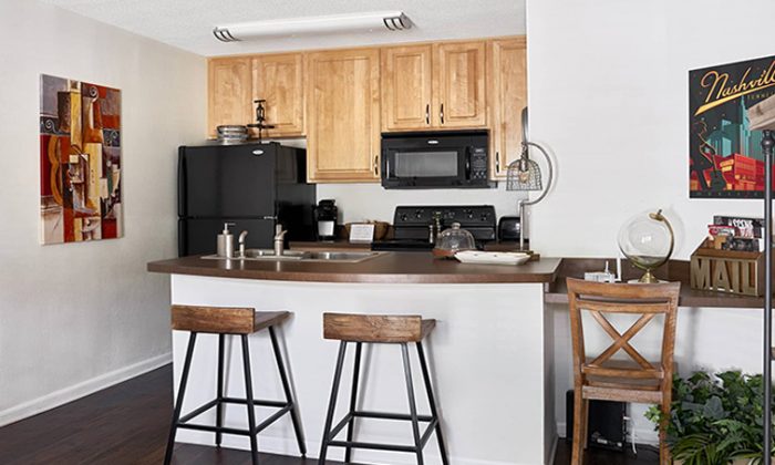 Apartment kitchen Nashville Tennessee