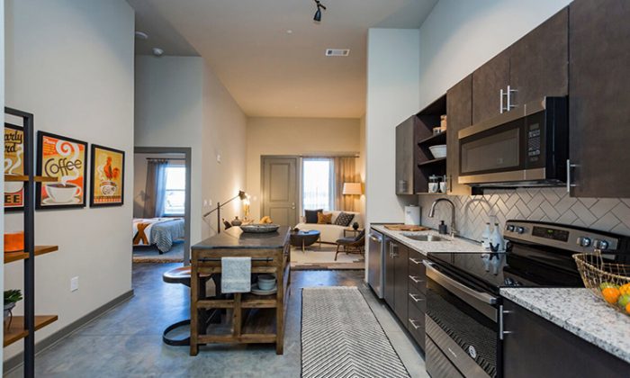 Apartment kitchen Nashville Tennessee