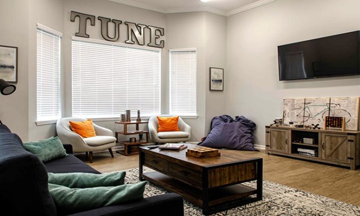 Apartment living space Nashville Tennessee