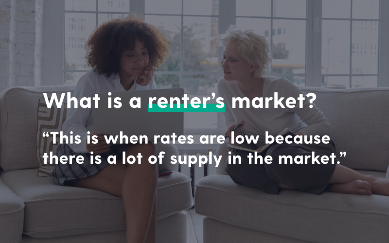 definition of "renter's market"