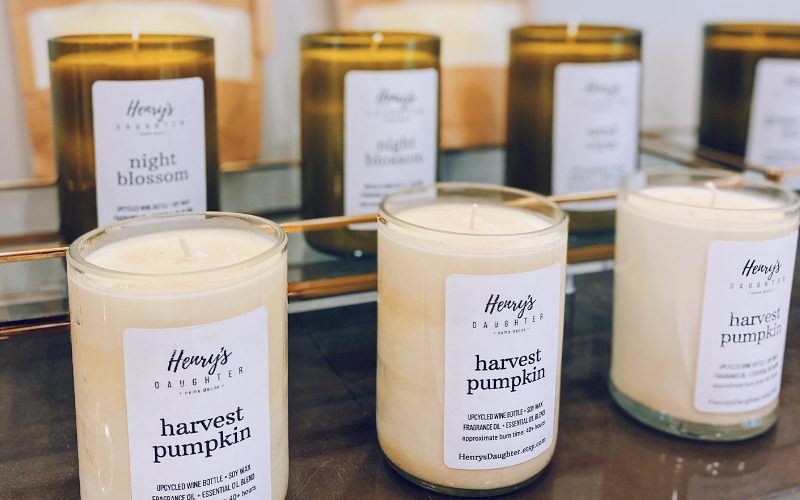 Henry's Daughter candles