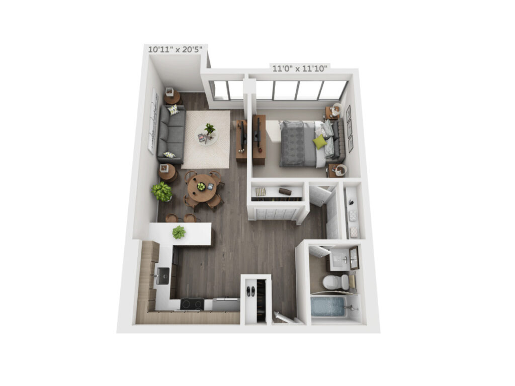 Chicago apartment floor plan