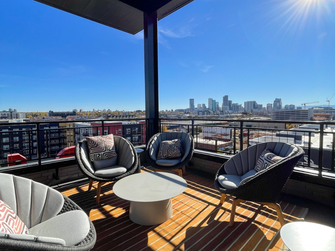 Denver Apartment - Rooftop Sky-lounge