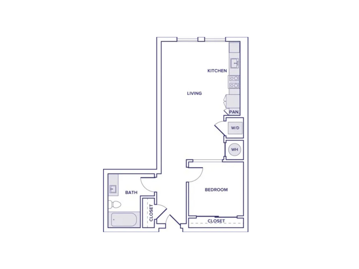 Denver Apartment - Floor Plan