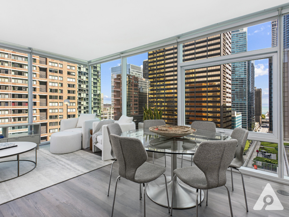 Chicago Apartment dining area