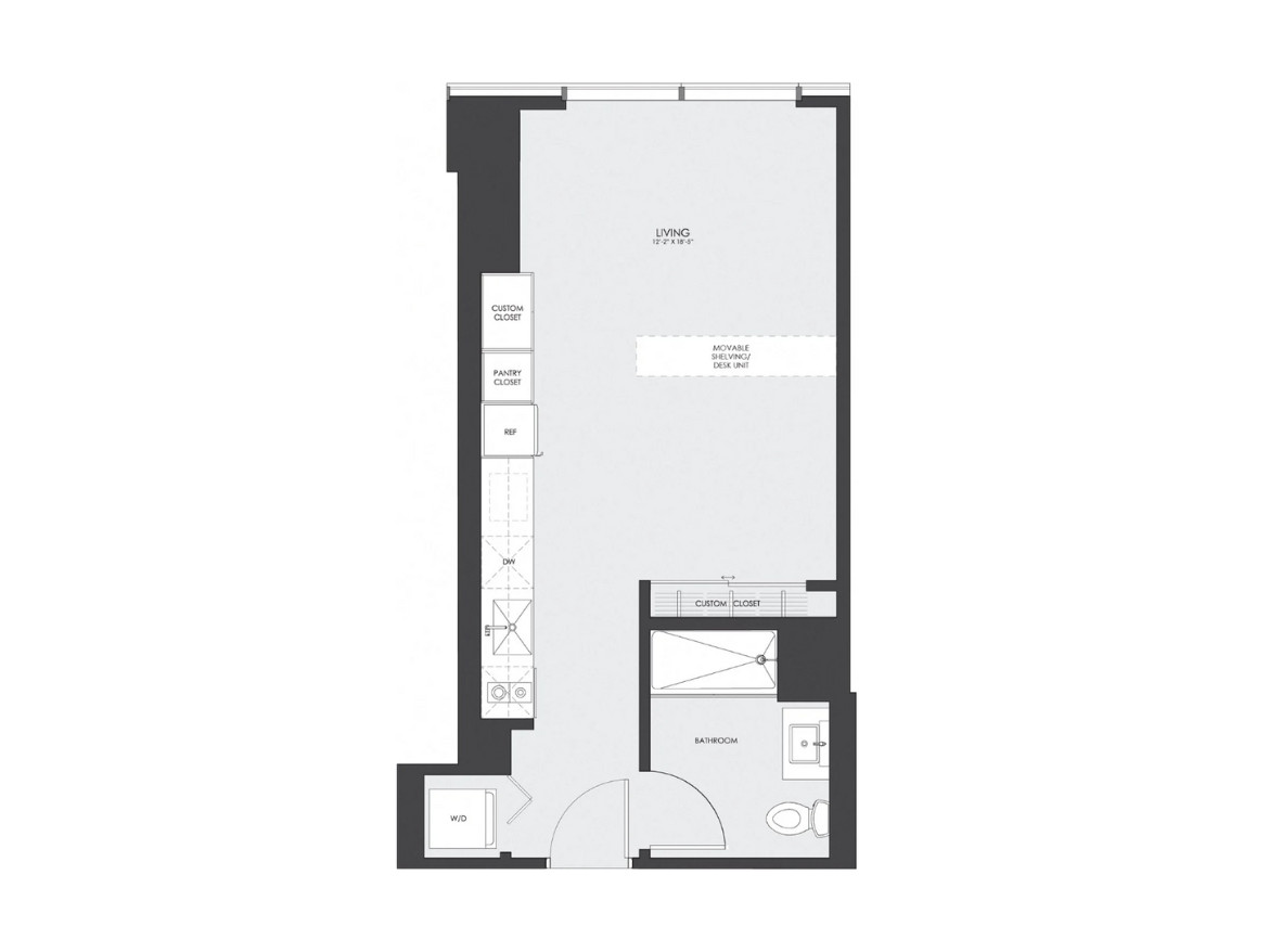 Chicago Apartment floor plan