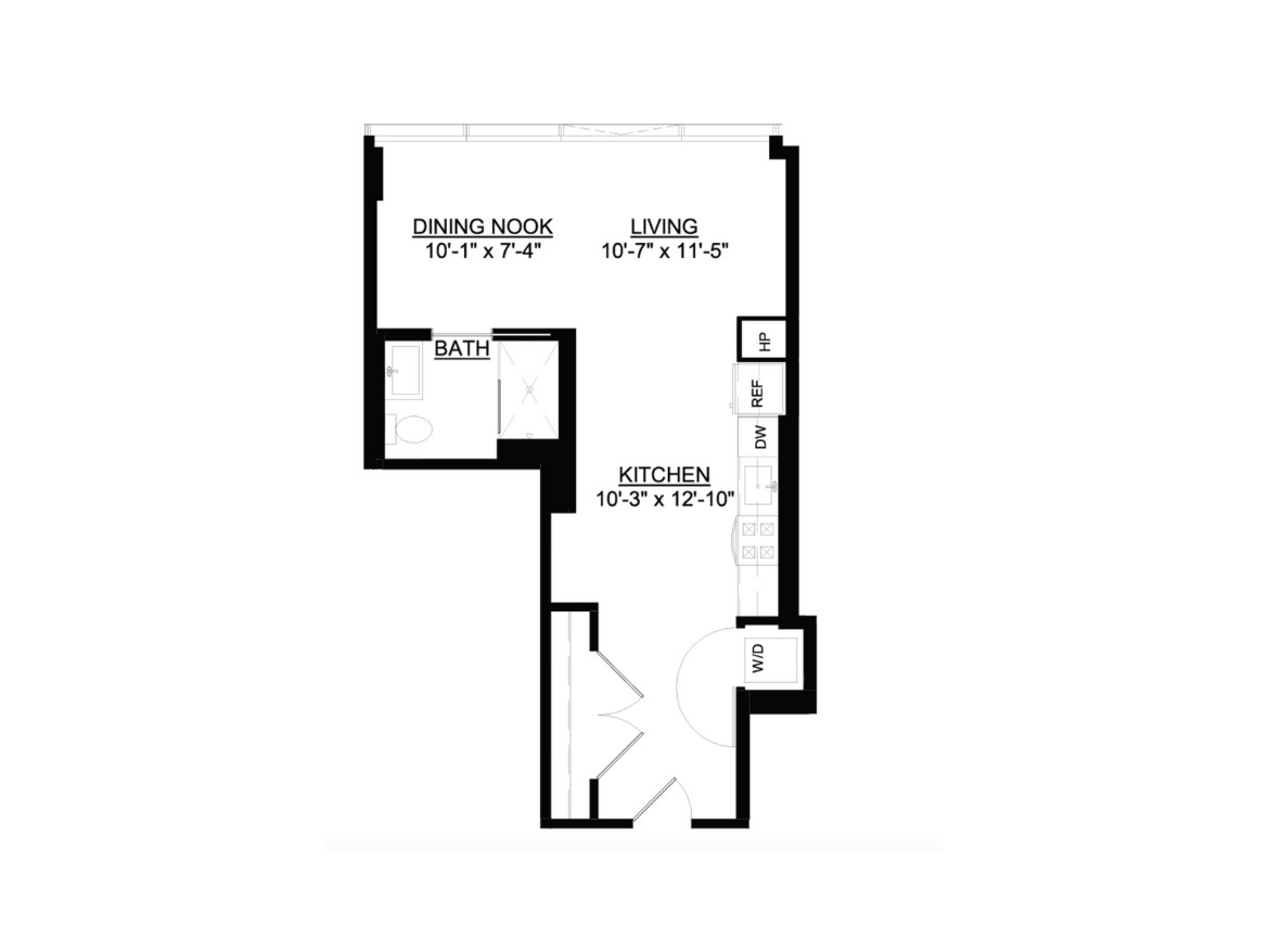 Chicago Apartment floor plan