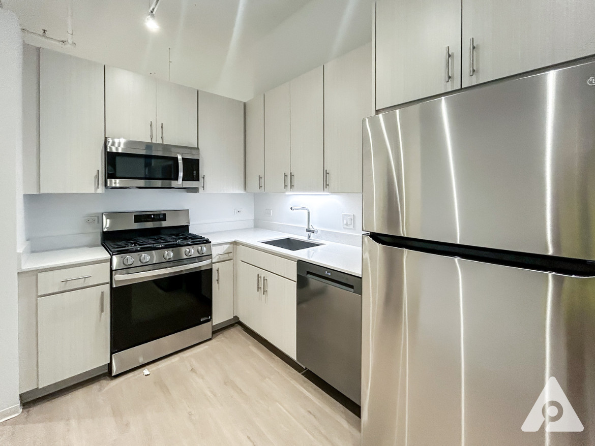 Chicago Apartment kitchen