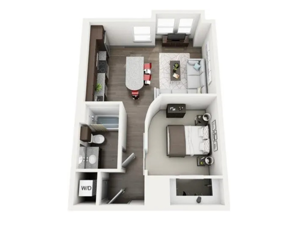 Dallas Apartment Floor Plan