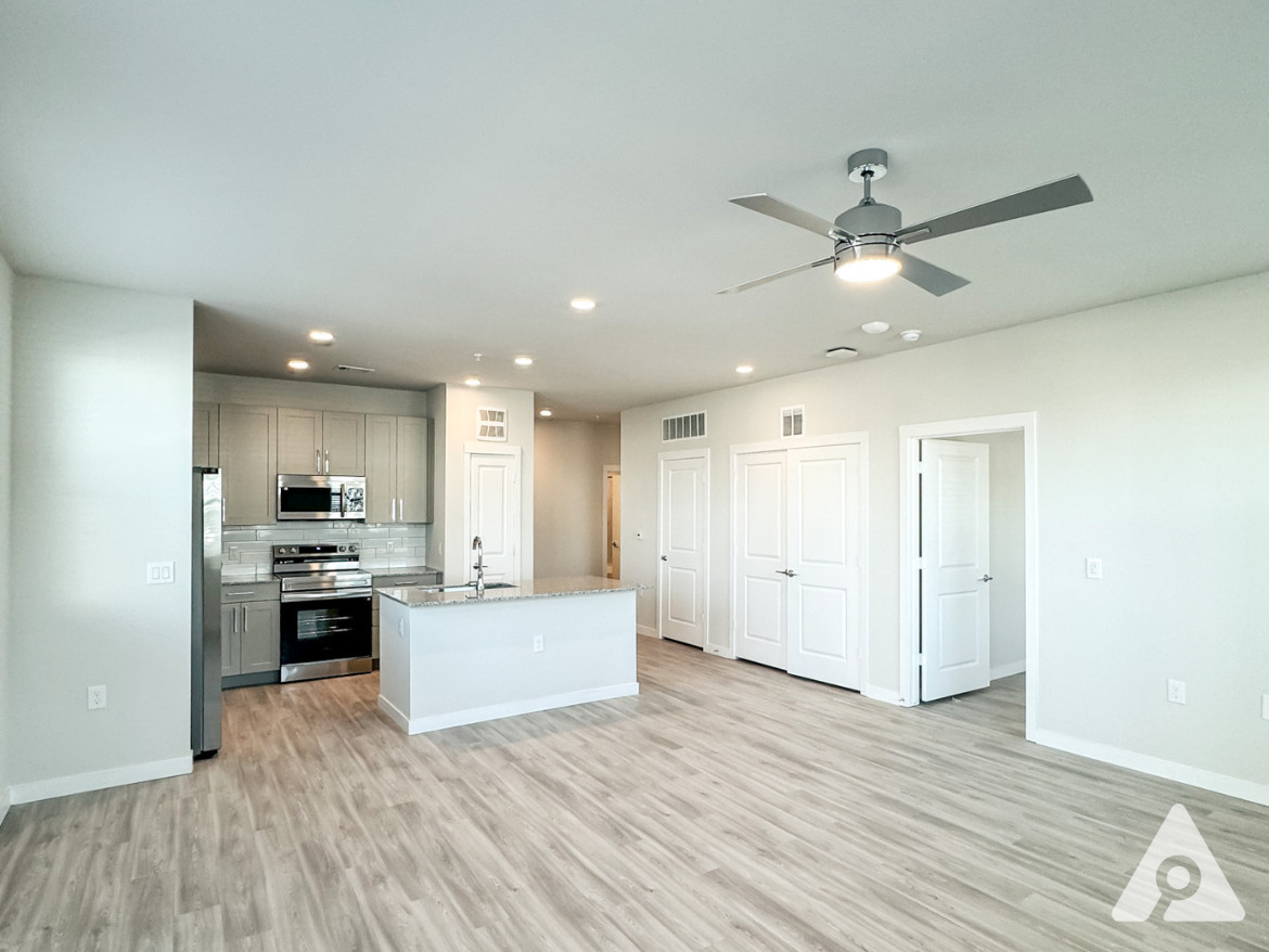 Houston Apartment kitchen