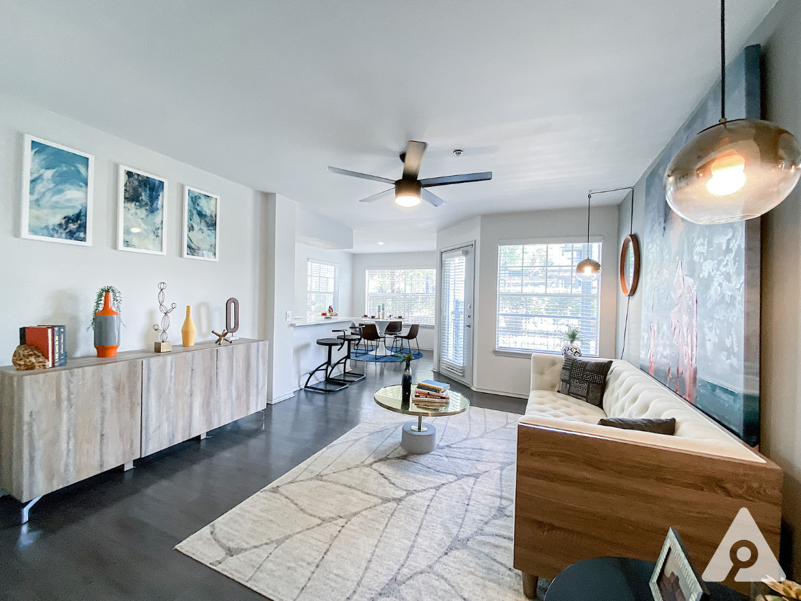 San Antonio Apartment - Living Room