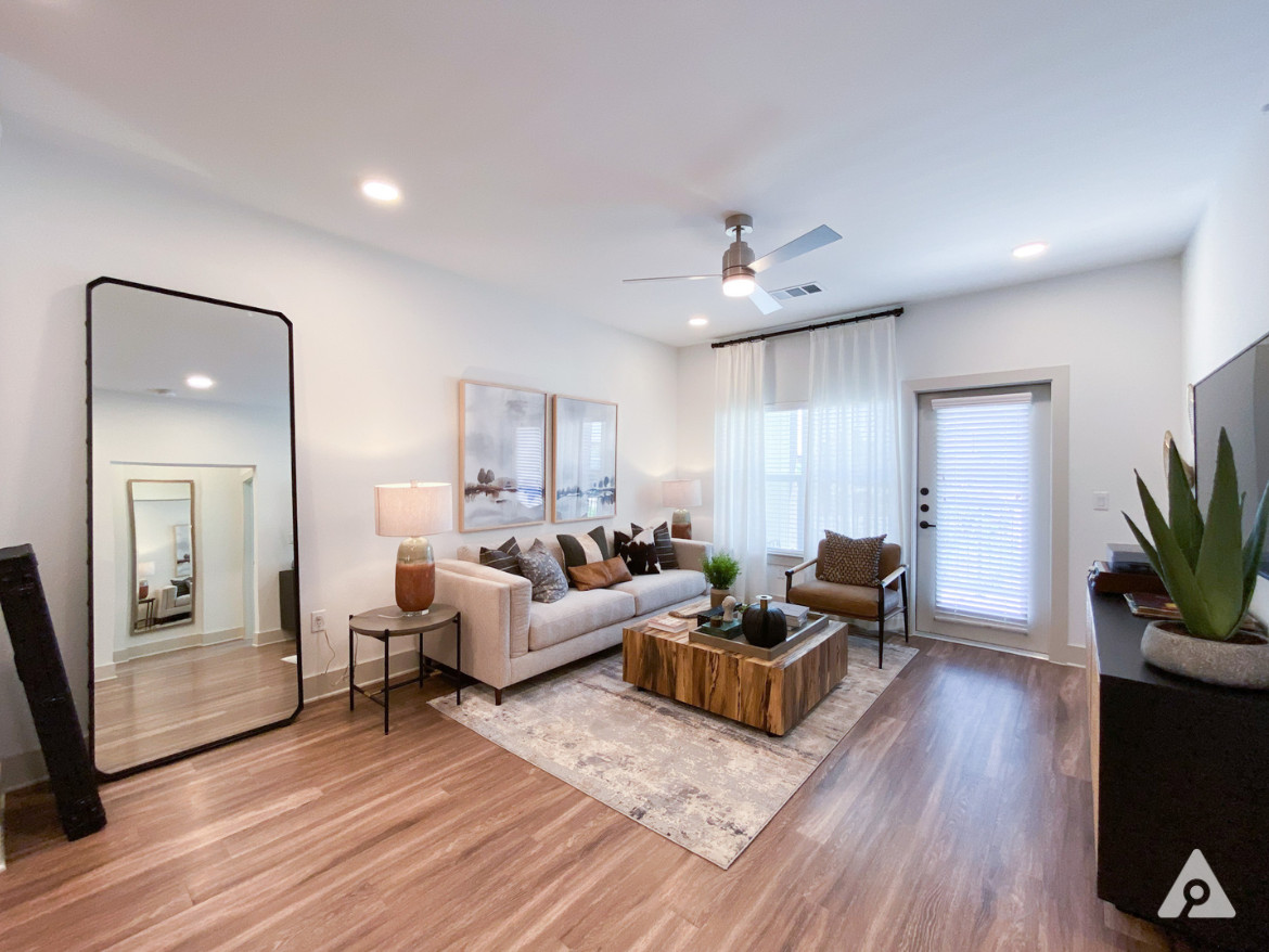 Austin Apartment - Living Room