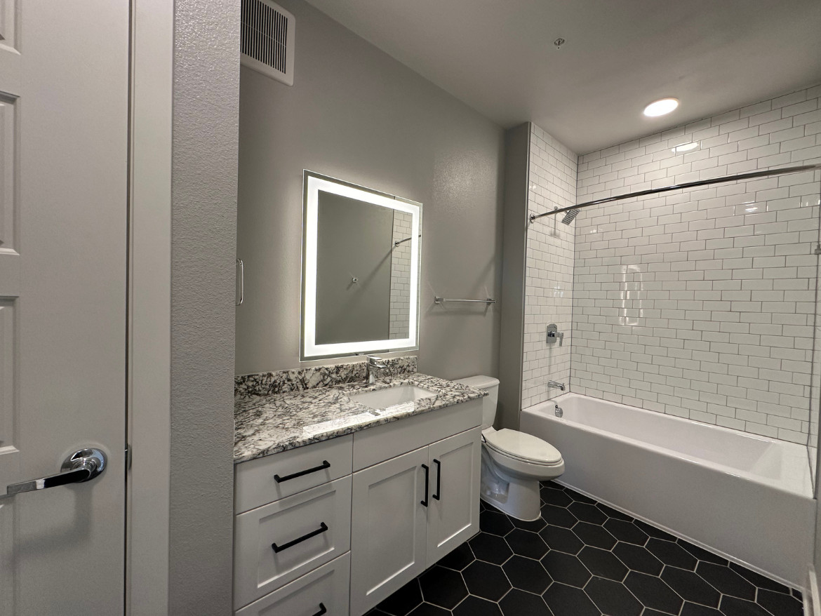 Dallas Apartment Bathroom