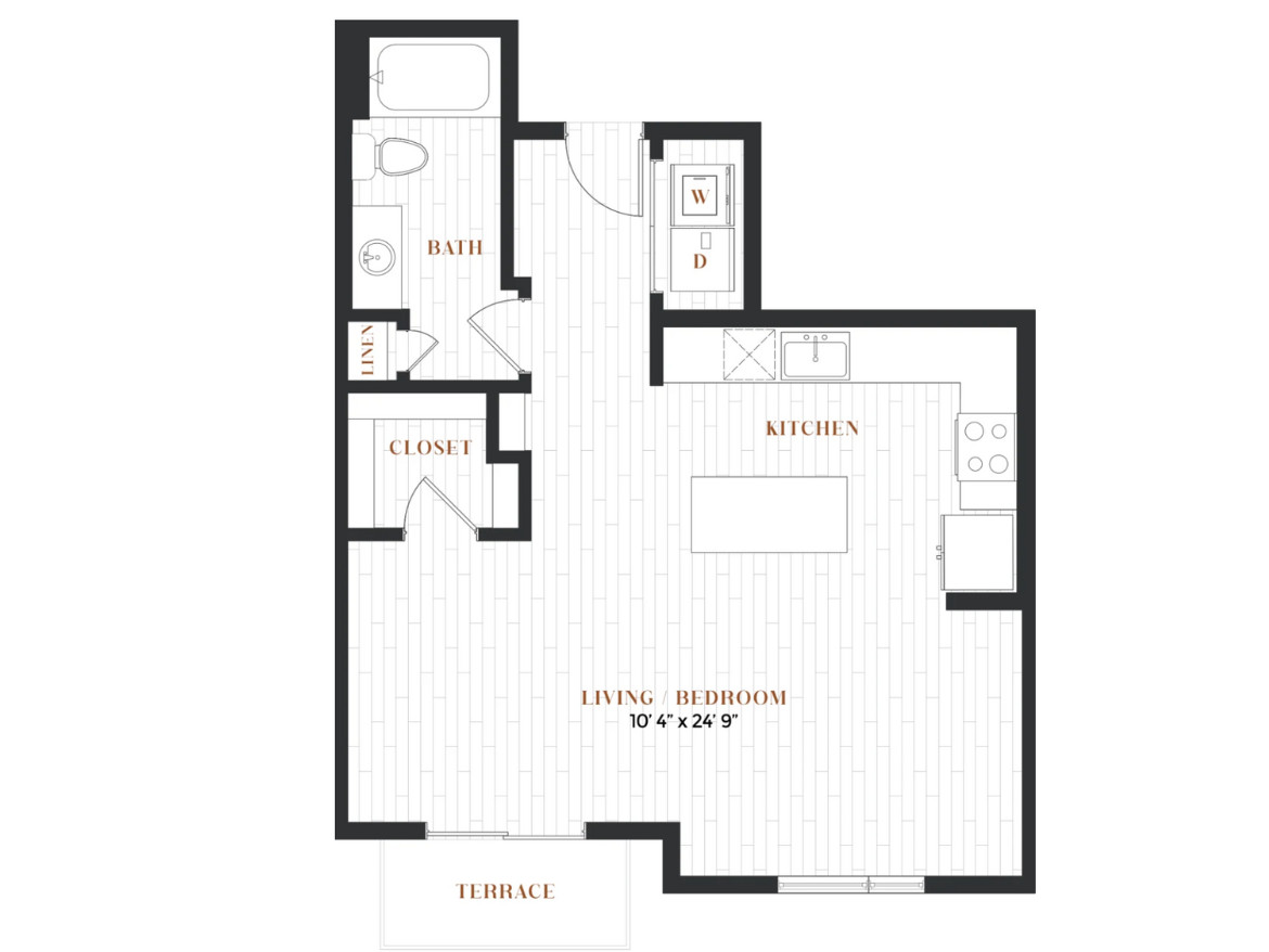 Dallas Apartment Floor Plan