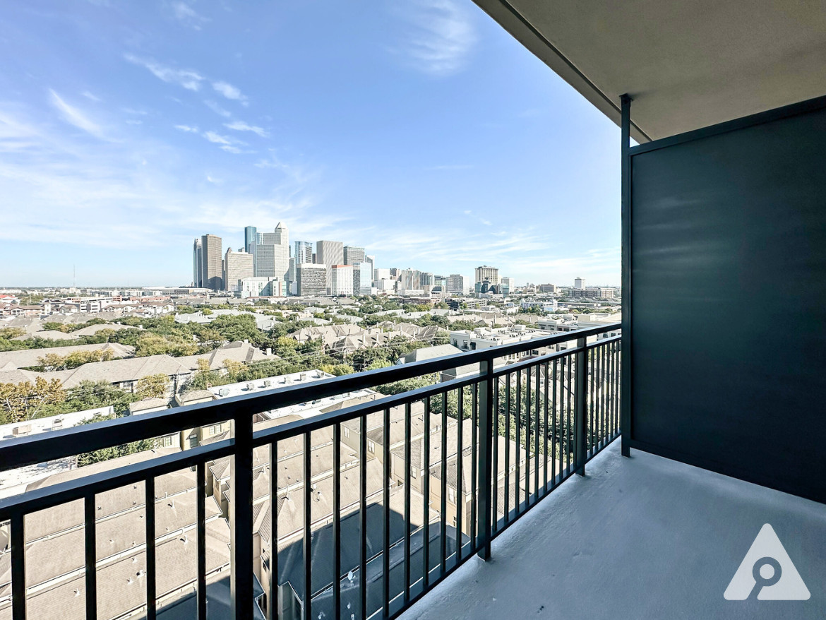 Houston Apartment balcony