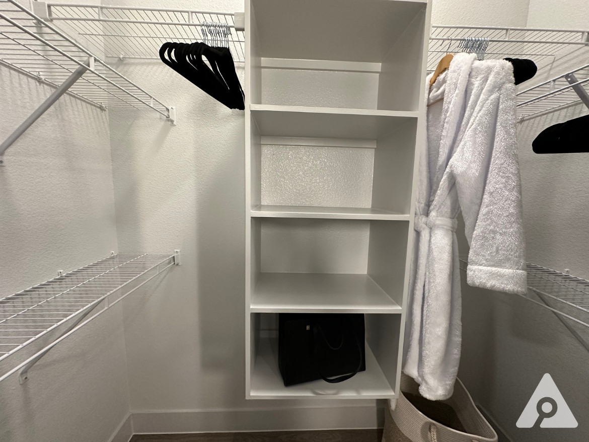 Dallas Apartment Closet