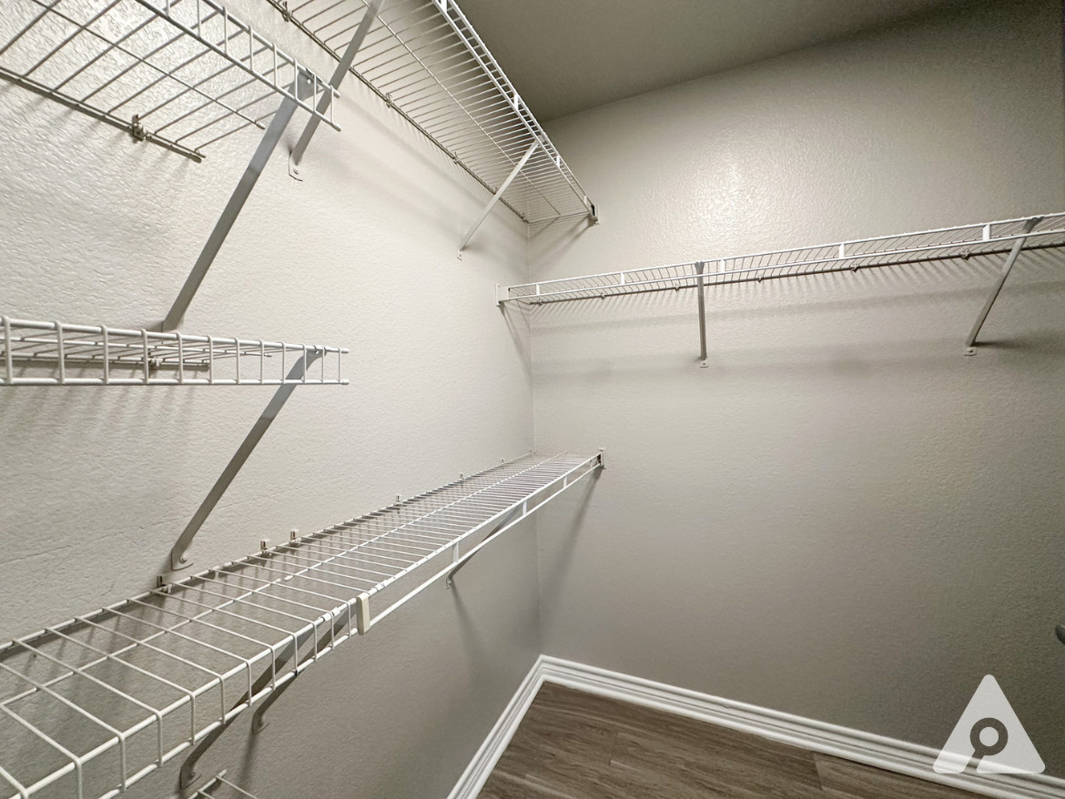 Dallas Apartment Primary Closet