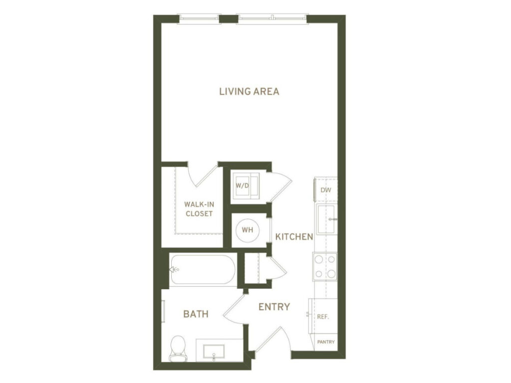 Denver Apartment -Floorplan