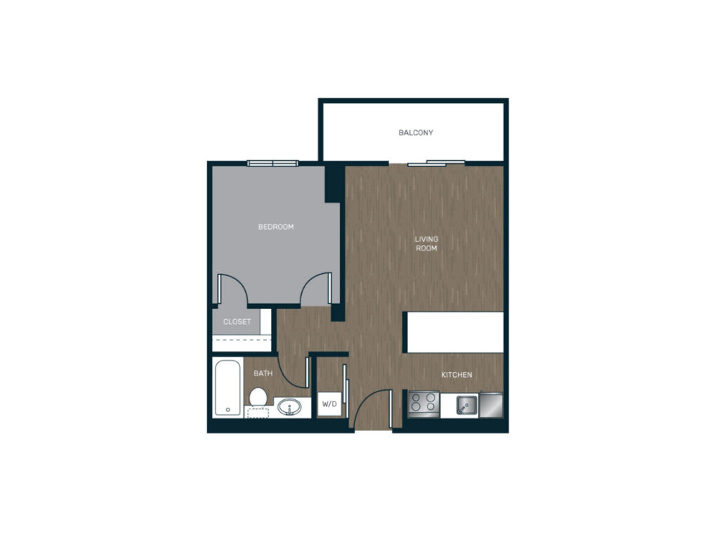 Denver Apartment - Floorplan