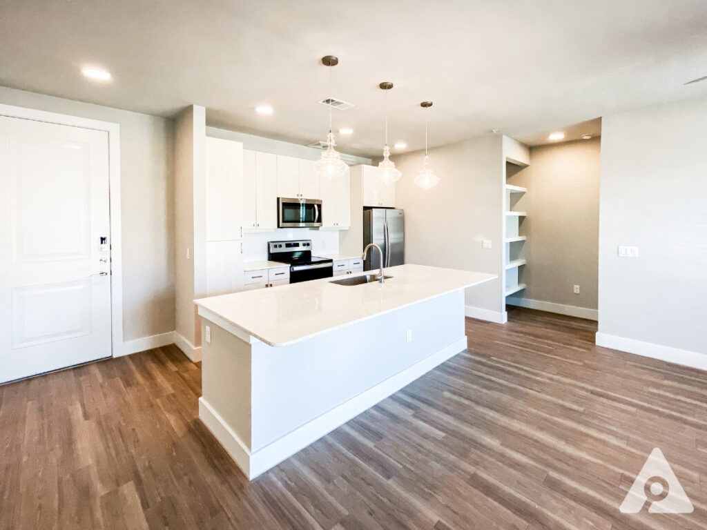 River East Apartment Kitchen
