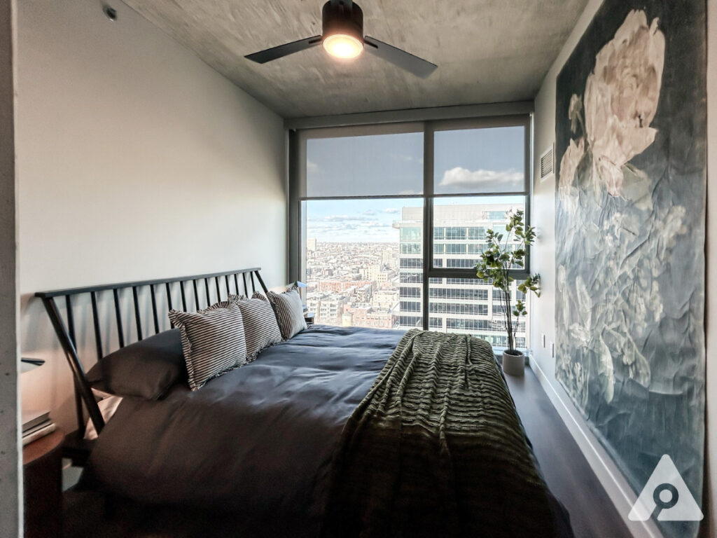 Chicago Apartment bedroom