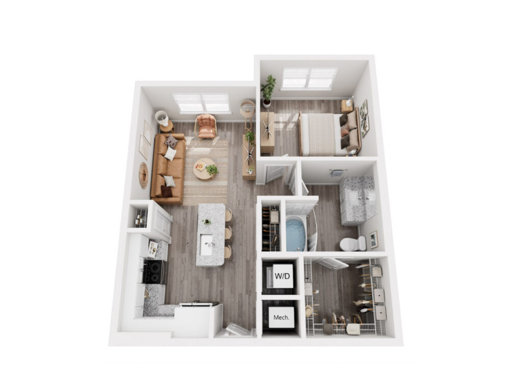 Chicago Apartment floor plan