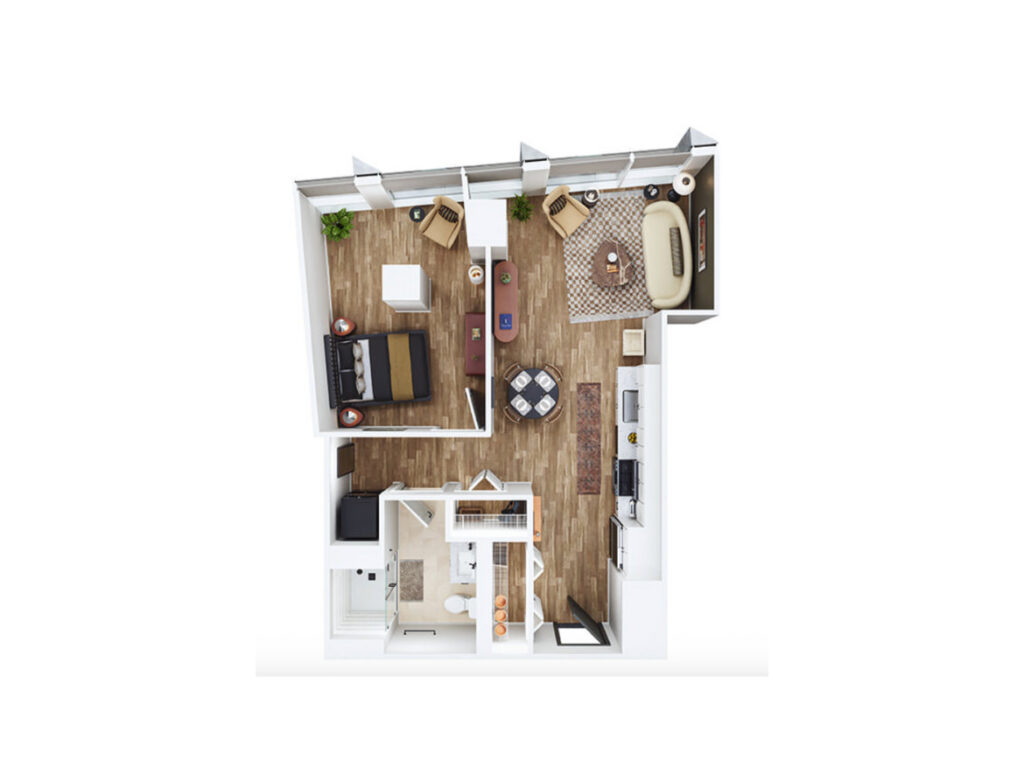 Chicago Apartment floor plan