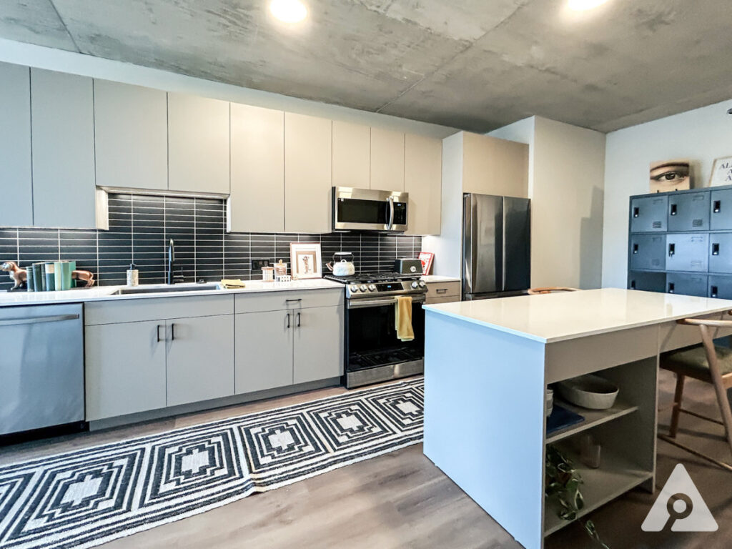 Chicago Apartment kitchen