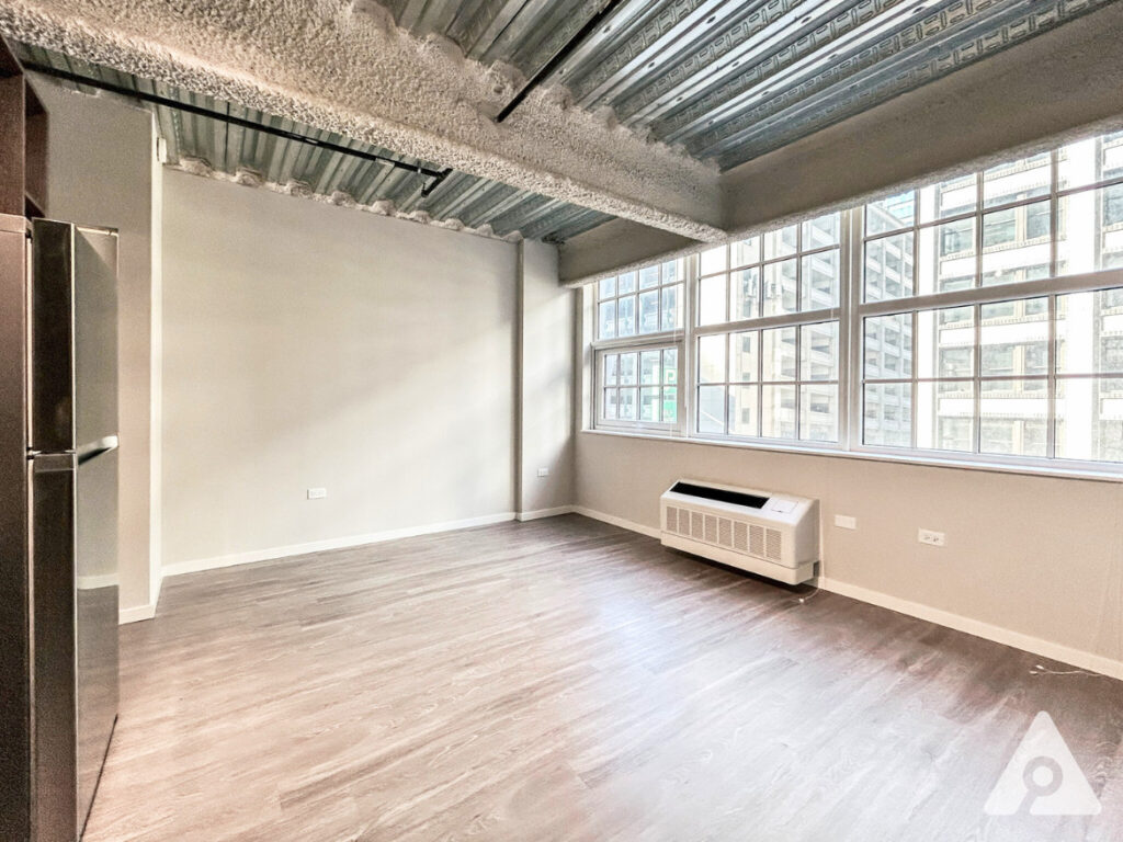 Chicago Apartment living space