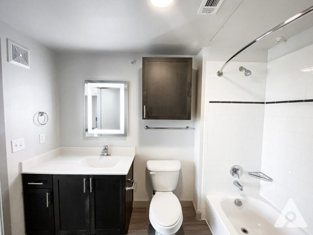 River East Apartment Bathroom