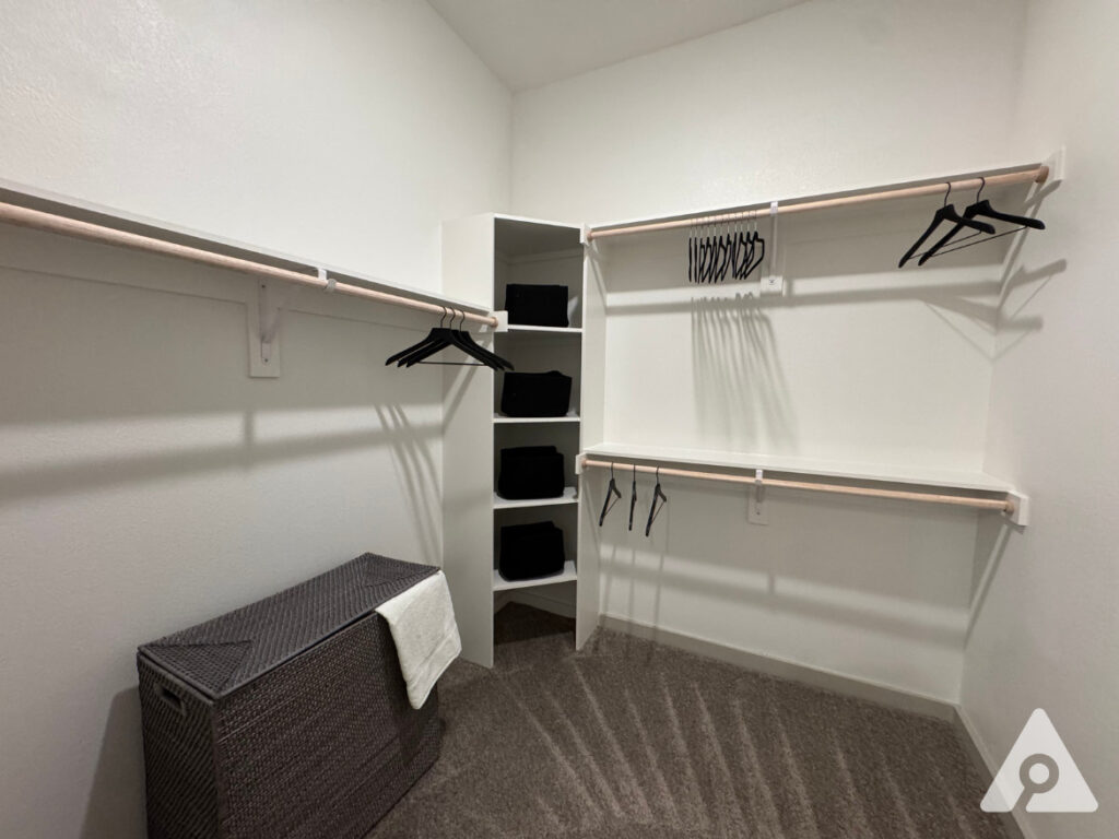 Camp Bowie apartment closet