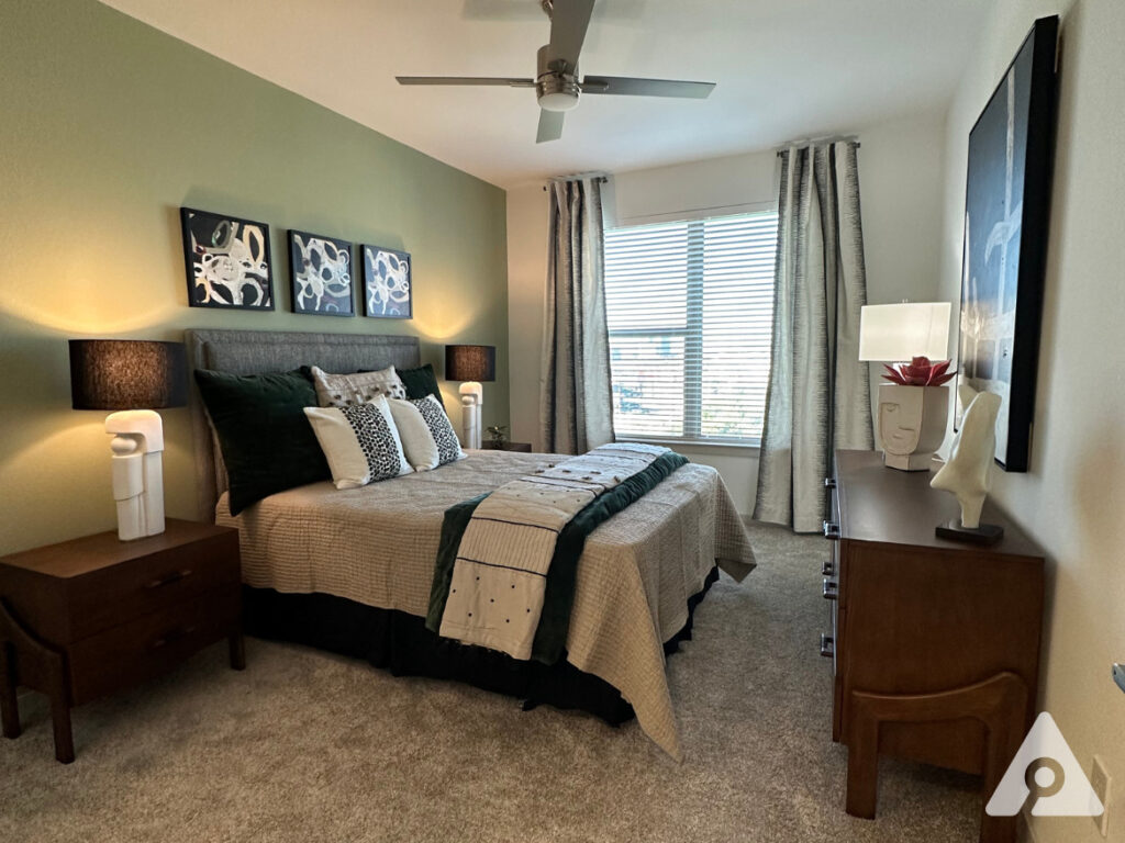 Dallas Apartment Bedroom
