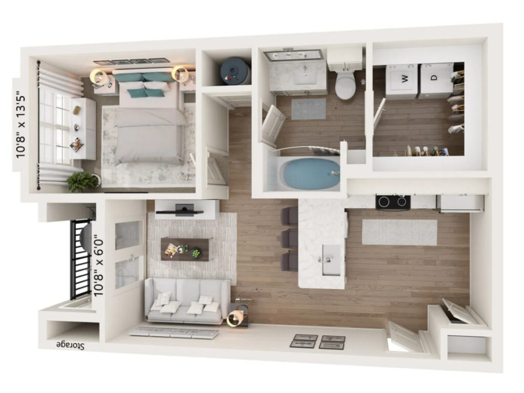 haslet apartment floorplan