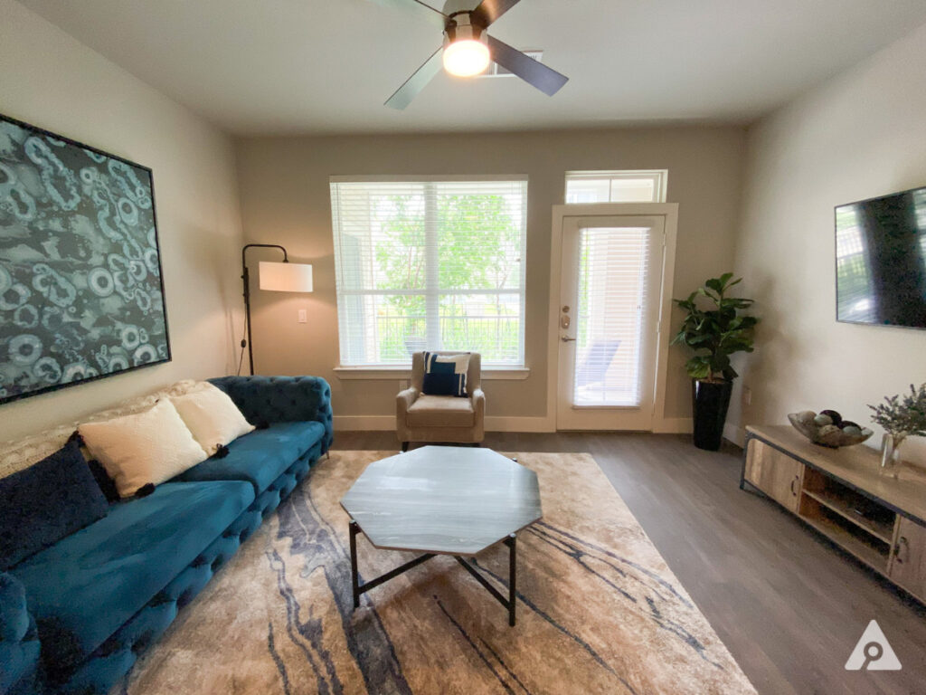 Houston Apartment - Living Room