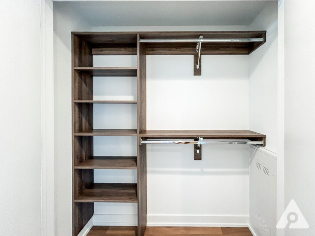 Chicago Apartment closet