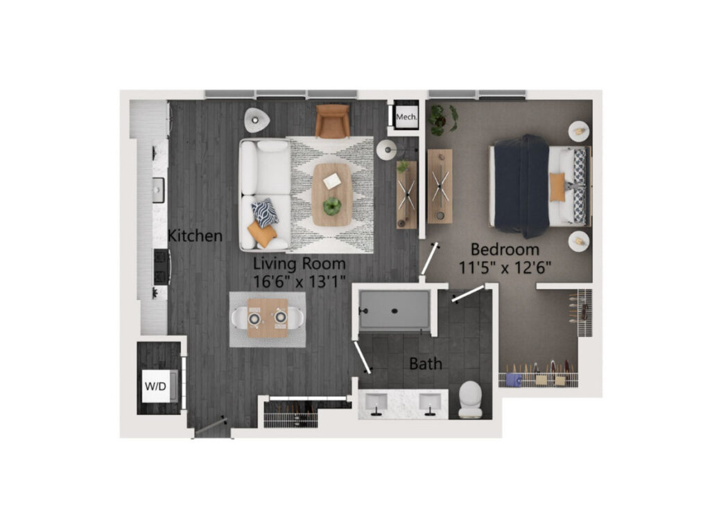 Chicago Apartment floor plan