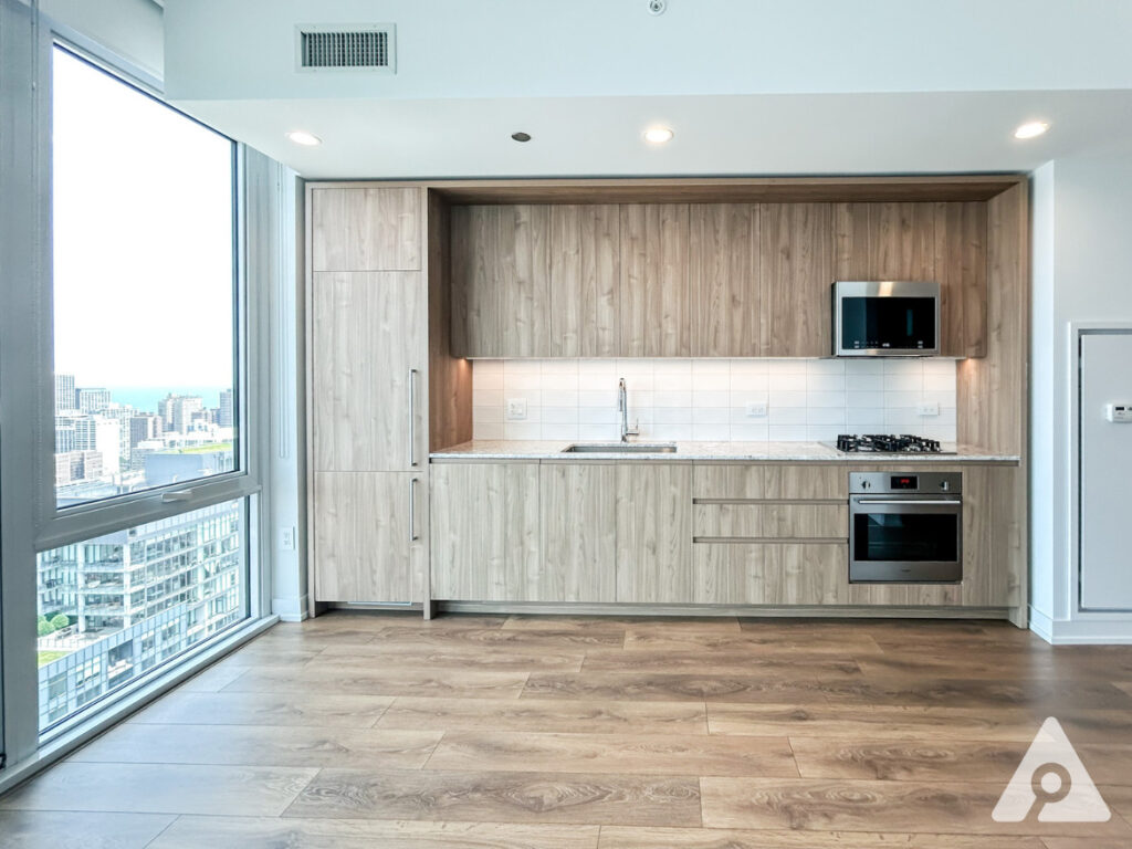 Chicago Apartment kitchen