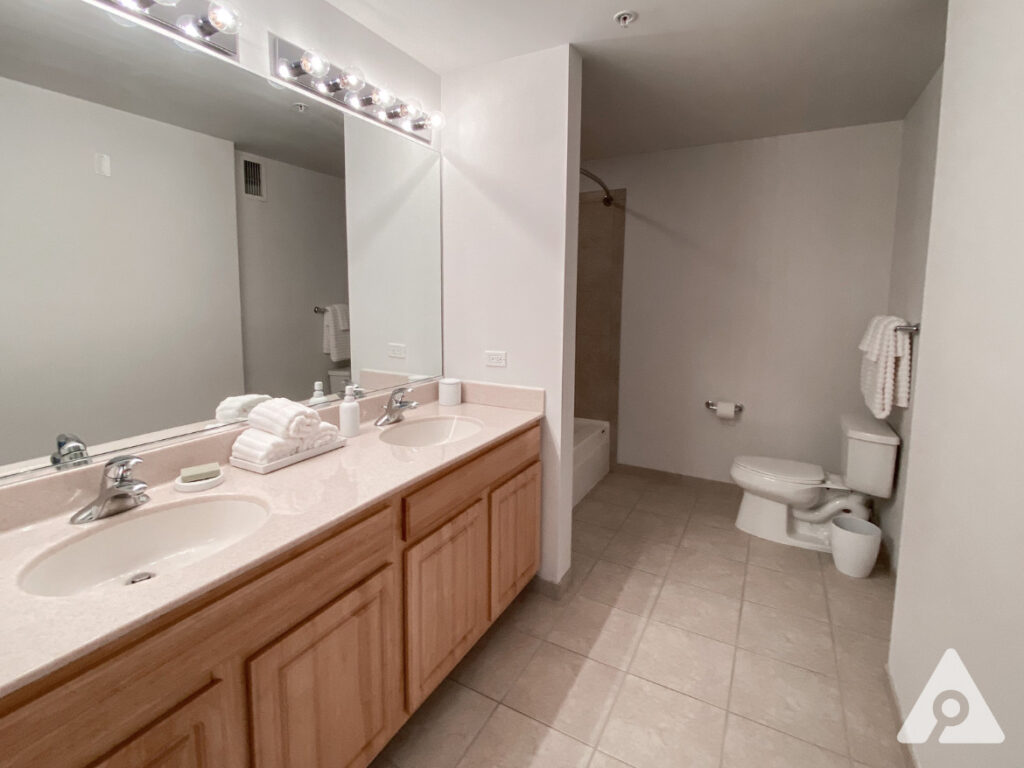 Chicago Apartment bathroom