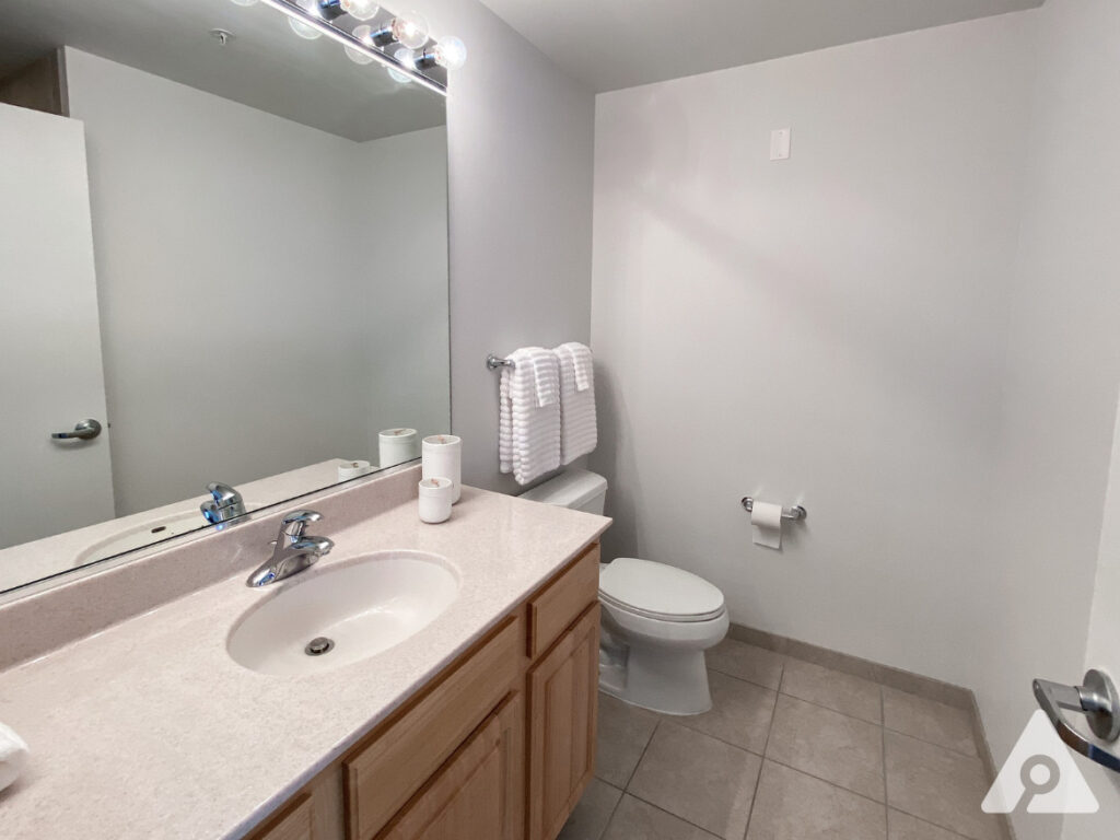 Chicago Apartment bathroom