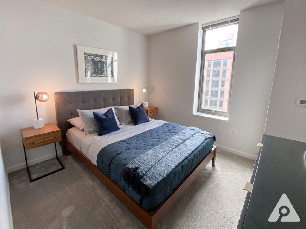 Chicago Apartment bedroom
