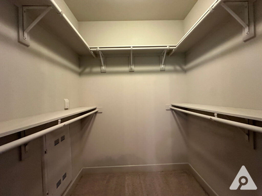 Dallas Apartment Primary Closet