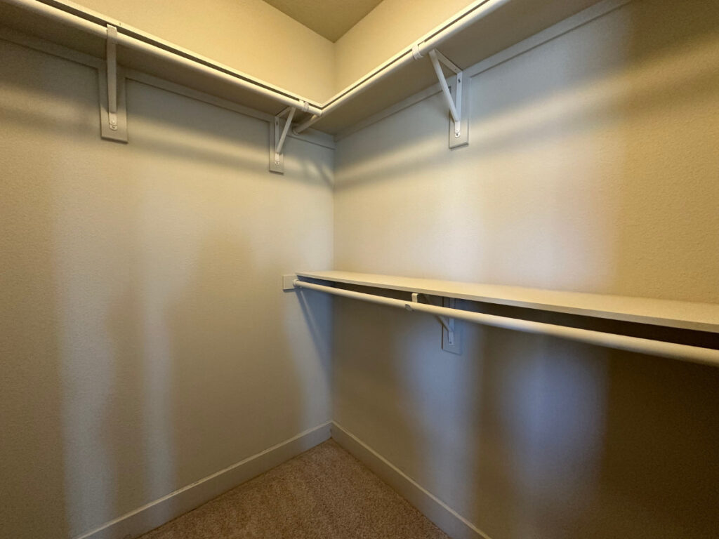 Dallas Apartment Secondary Closet