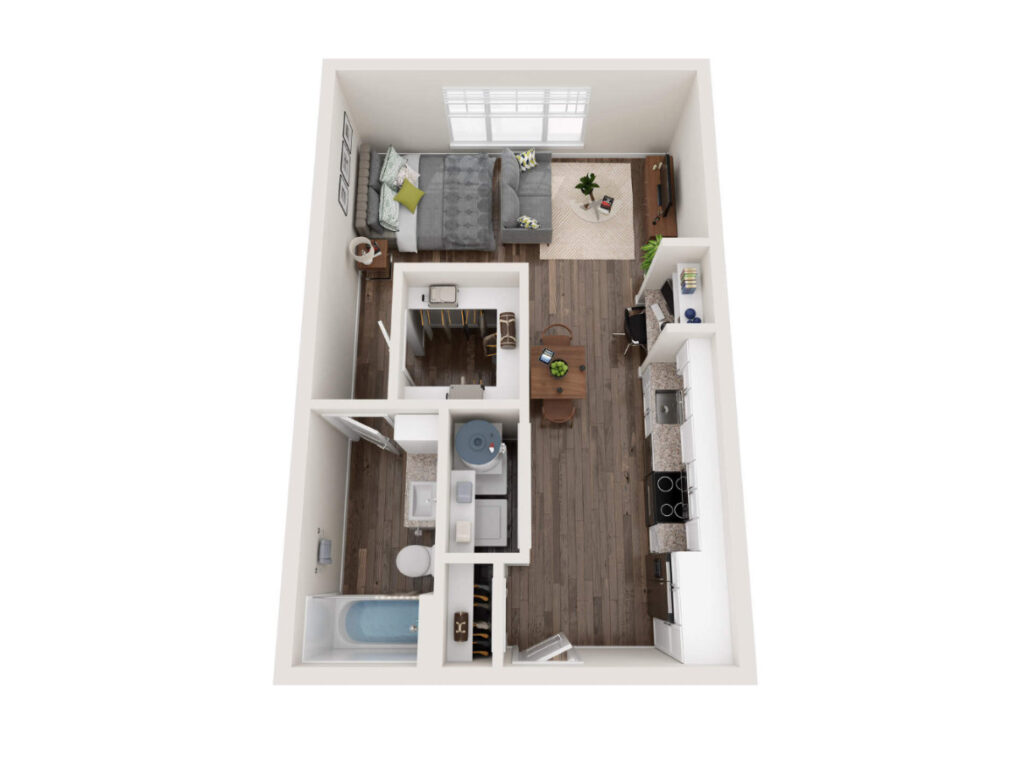 Houston Apartment - Floorplan